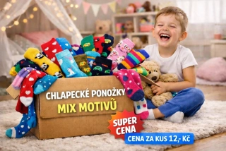 BALÍČEK DISNEY MIX CHLAPECKÉ PONOŽKY 25 PÁRŮ VE VELIKOST 31/34-AKCE