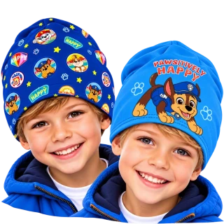 BAVLNĚNÁ ČEPICE PAW PATROL-BALENÍ 12 kusů